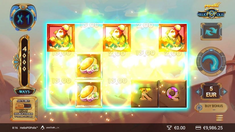 HelioPOPolis slot screen 2