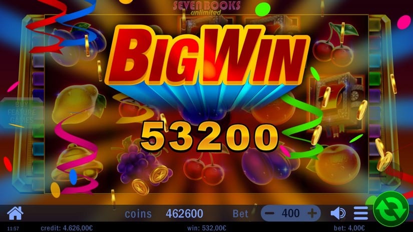 Seven Books Unlimited slot screen 6