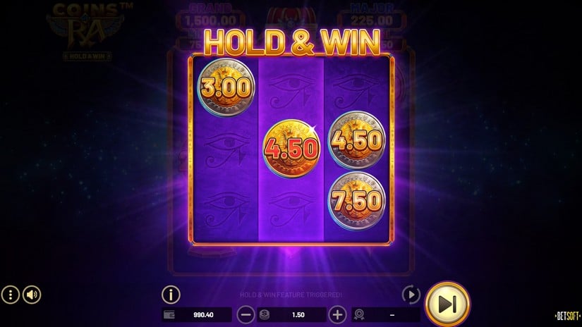 Coins of Ra slot screen 4