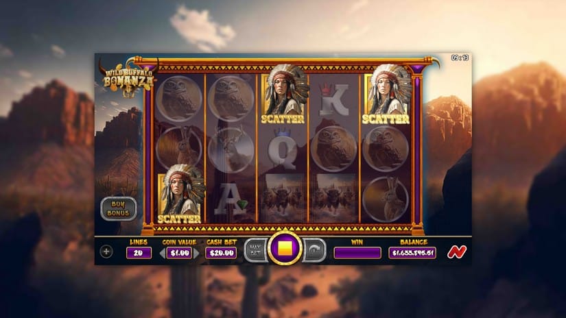 Wild Buffalo Bonanza slot screen 2