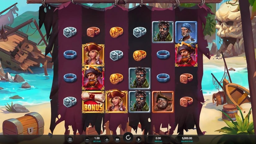 Castaway Cove slot screen 1