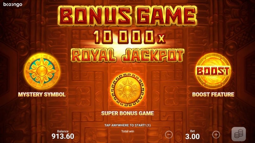 Maya Sun slot screen 4