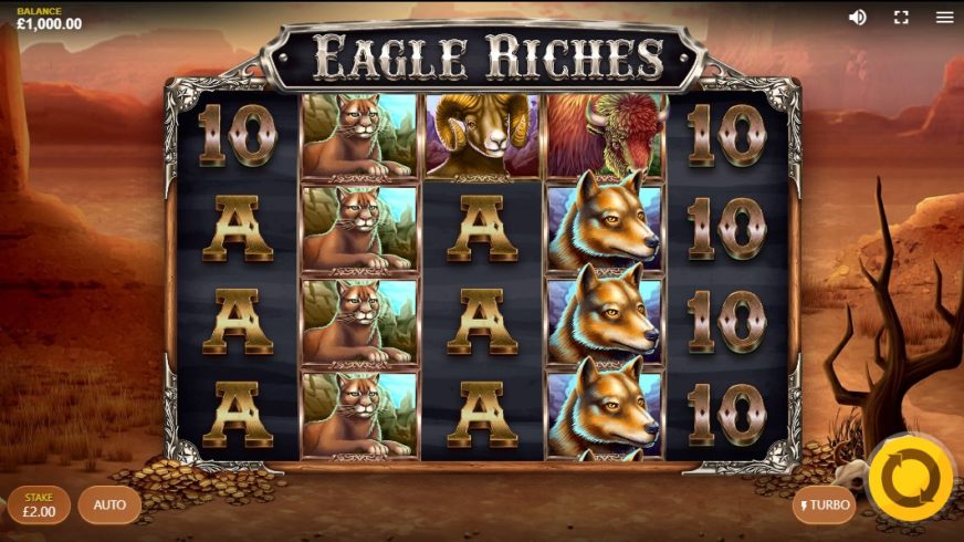 Eagle Riches slot screen 1