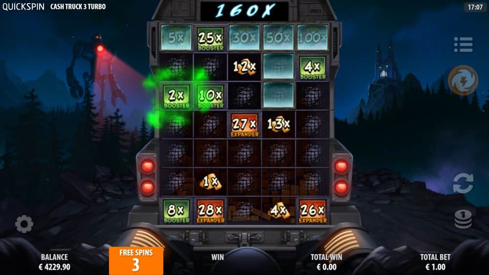 Cash Truck 3 Turbo bonus game