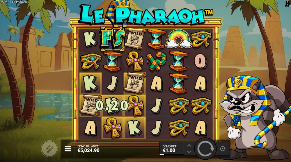 Le Pharaoh by Hacksaw Gaming