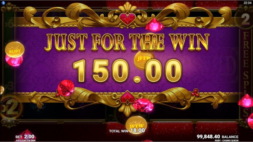 Ruby Casino Queen slot screen 6