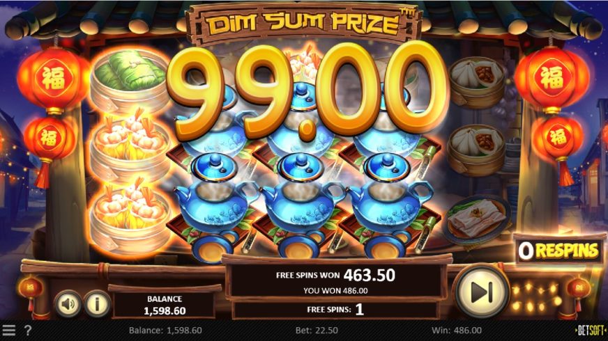 Dim Sum Prize slot screen 4
