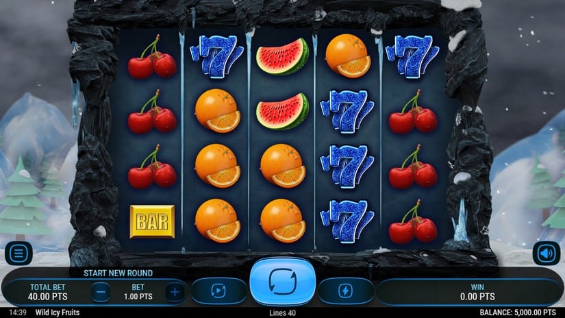 Wild Icy Fruits slot screen 1
