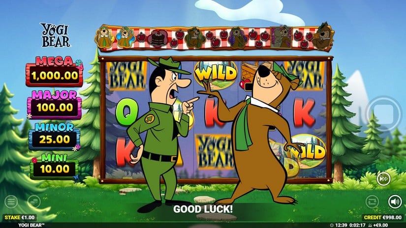 Yogi Bear slot screen 4
