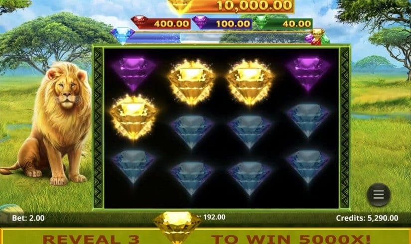 Diamond King Gold slot screen 5