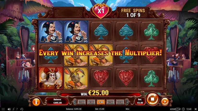 Court of Hearts slot screen 3