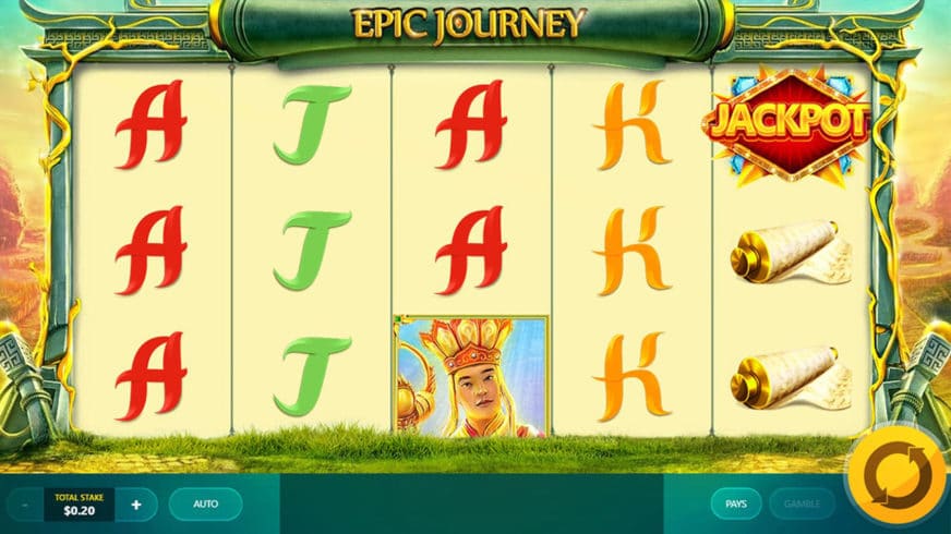 Epic Journey slot screen 1