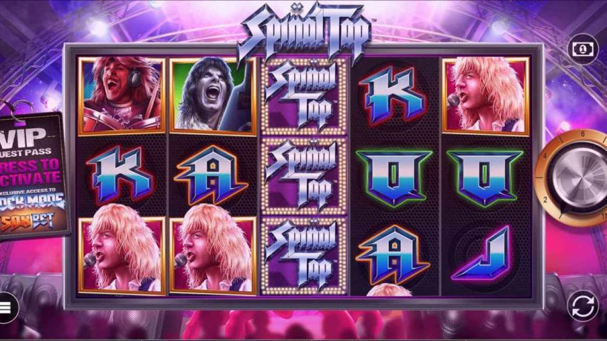 Spinal Tap slot screen 1