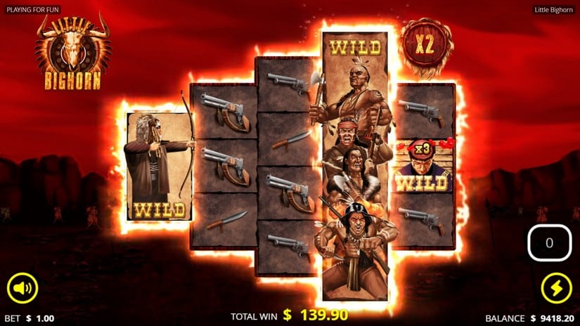 Little Bighorn slot screen 10