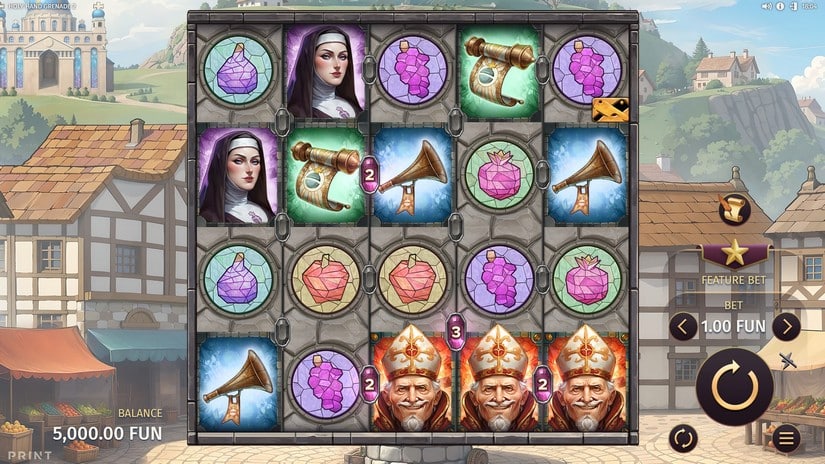 Holy Hand Grenade 2 slot screen 1