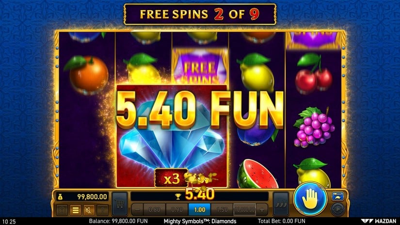 Mighty Symbols™: Diamonds slot screen 4