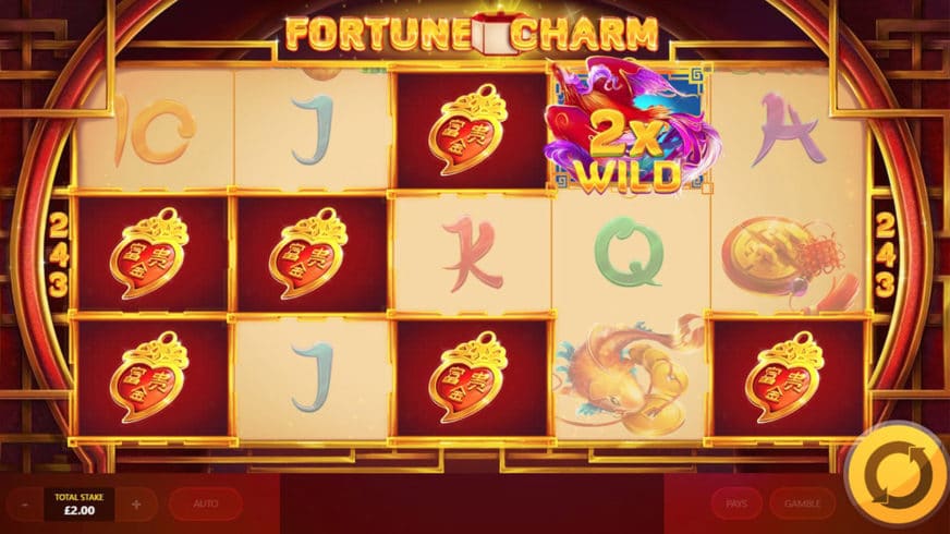 Fortune Charm slot screen 1
