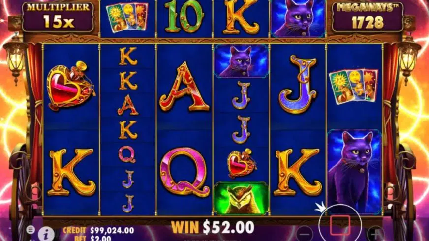 Madame Destiny Megaways slot screen 3