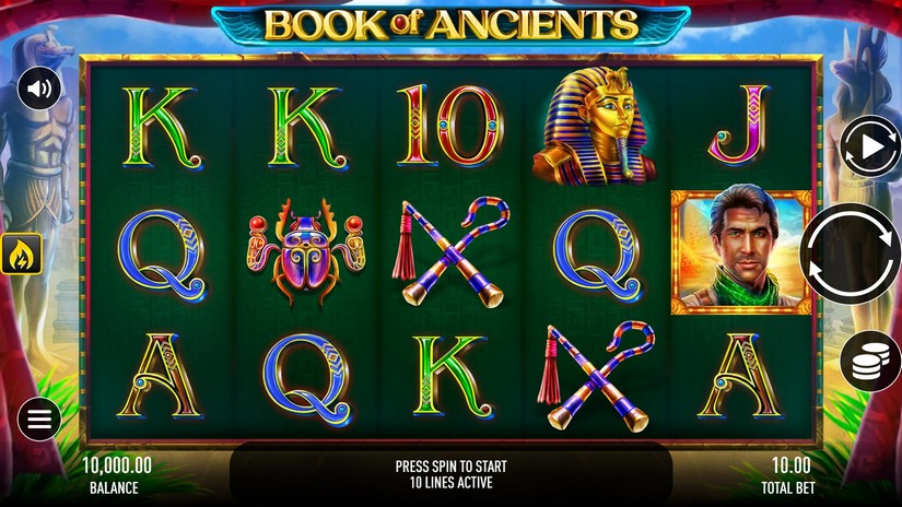 Book of Ancients slot screen 1
