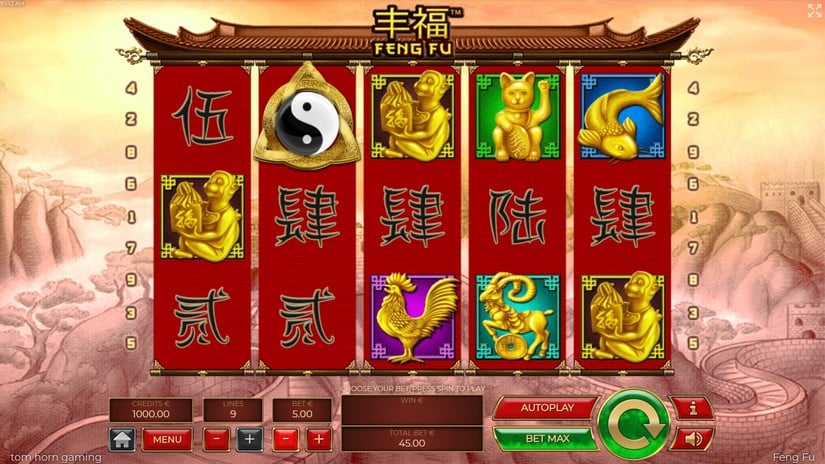 Feng Fu slot screen 1