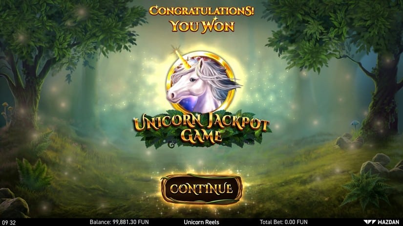 Unicorn Reels slot screen 4