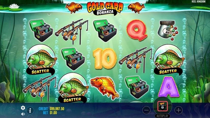 Gold Carp Bonanza slot screen 3