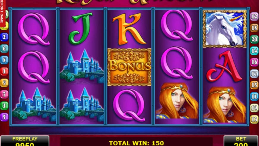 Royal Unicorn slot screen 2