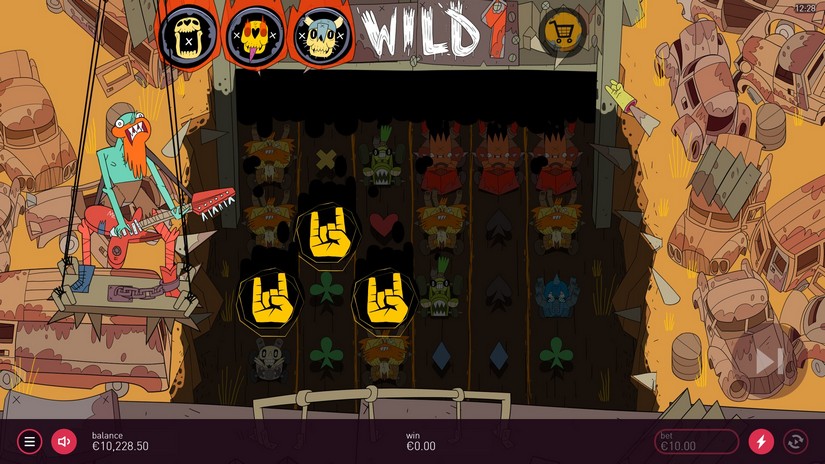 Wild 1 slot screen 3