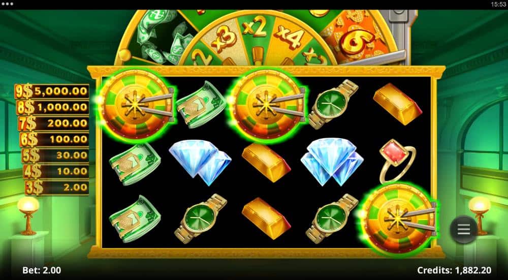 Play free Bank Vault slot 