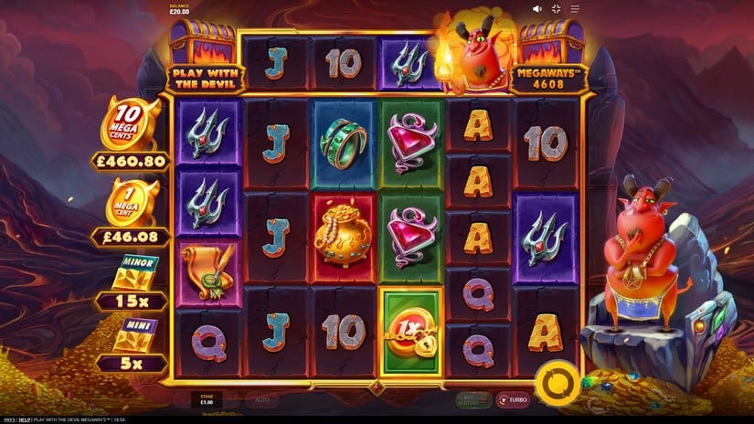 Play With the Devil Megaways slot screen 2