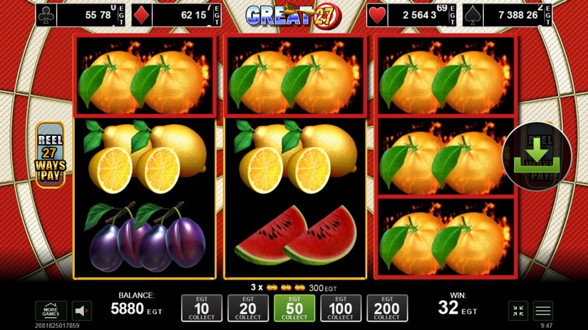 Great 27 slot screen 3