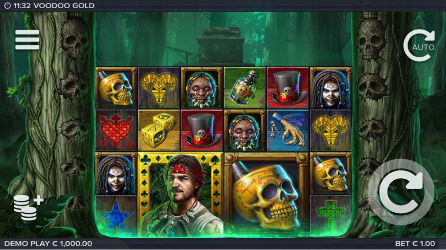 Voodoo Gold slot screen 1