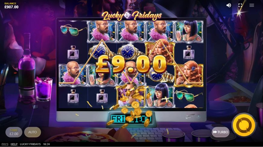 Lucky Fridays slot screen 3