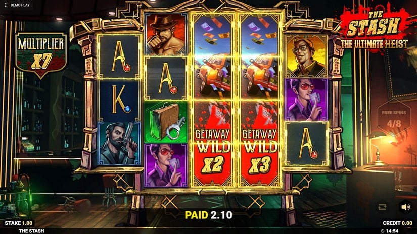 The Stash slot screen 6