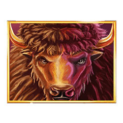 Wild Symbol of Bison Moon Ultra Link & Win Slot
