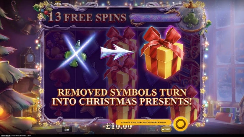 Christmas Morning slot screen 6