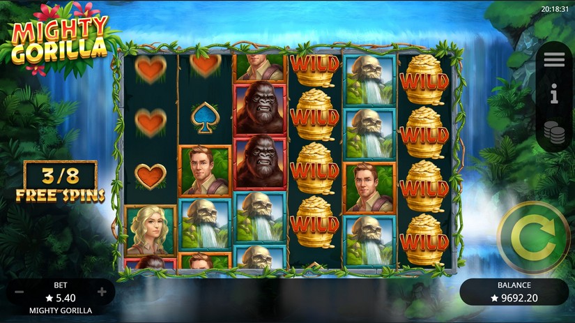 Mighty Gorilla slot screen 4