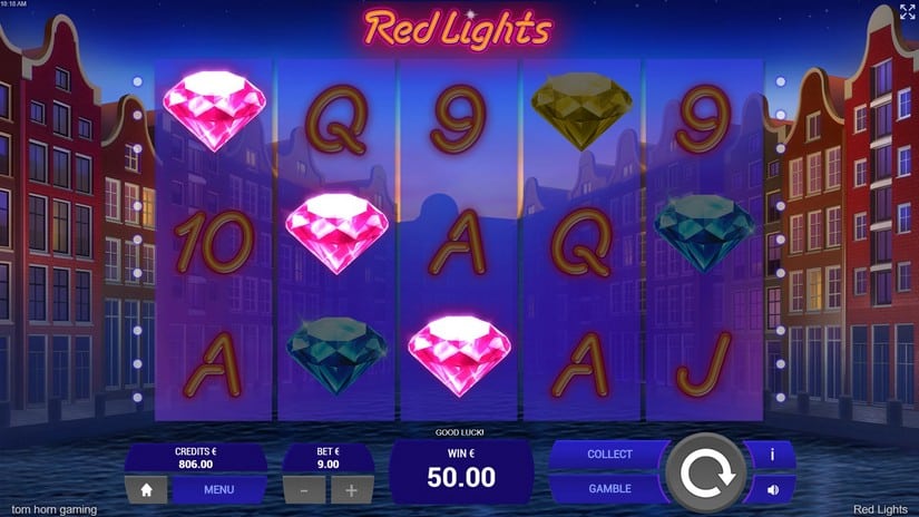 Red Lights slot screen 3
