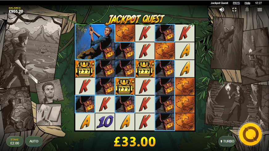Jackpot Quest slot screen 3