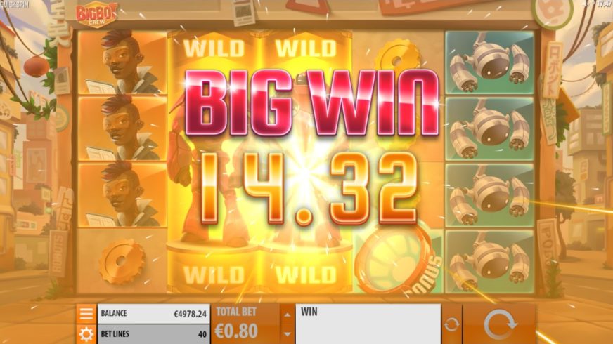 Big Bot Crew slot screen 3
