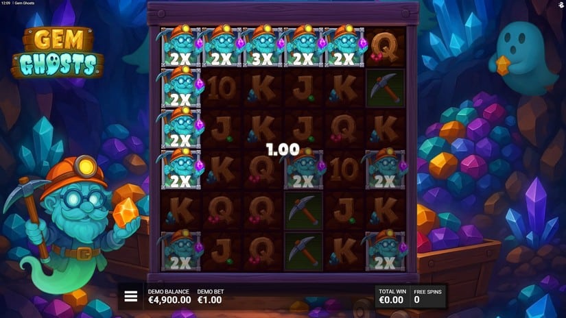 Gem Ghosts slot screen 5