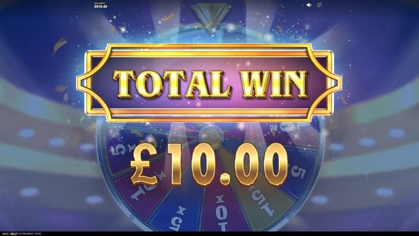 Ultra Rich slot screen 5