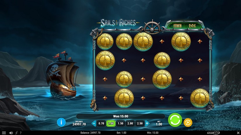 Sails of Riches slot screen 3