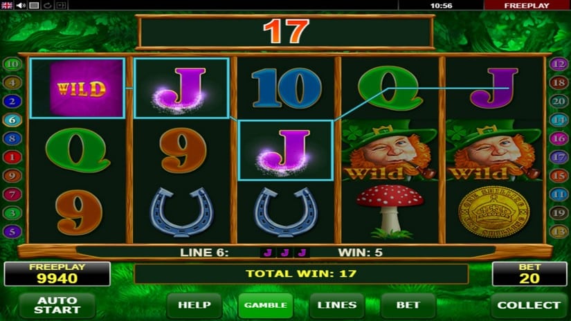 Magic Forest slot screen 2