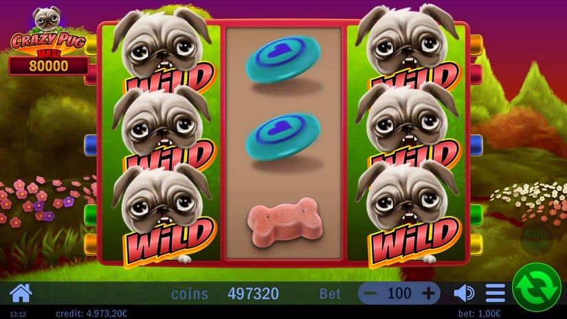 Crazy Pug slot screen 4