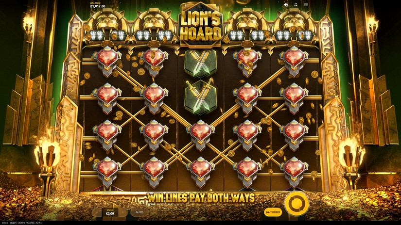 Lion’s Hoard slot screen 7