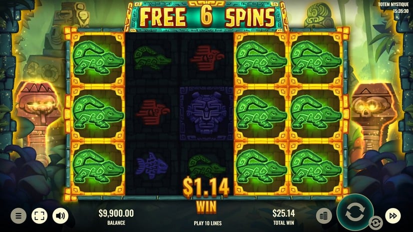 Totem Mystique slot screen 5