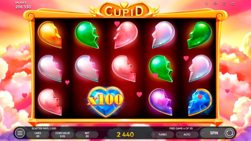Cupid slot screen 6