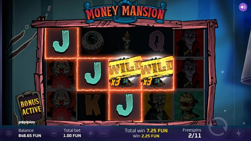 Money Mansion slot screen 5