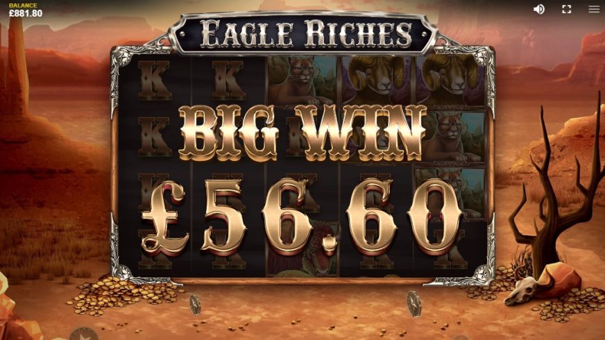 Eagle Riches slot screen 3